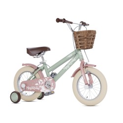 "City Magikbike Antonella 14": la bicicletta perfetta per le prime pedalate, sicura e colorata."