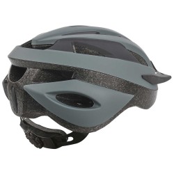 Casco Polisport Sport Ride nero taglia M, leggero e confortevole, ideale per MTB e trekking con visiera removibile.