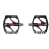 Pedali Flat BRN Rossi CNC con 6 Pins Smontabili