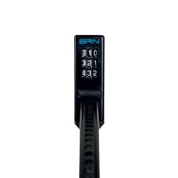 LUCCHETTO BRN ZIP LOCK 56 cm NERO