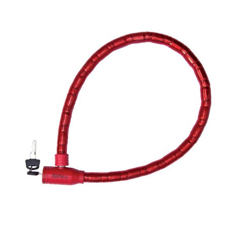 Lucchetto BRN TRENDY MAXI a pitone flessibile per la sicurezza di biciclette ed e-bike