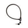 lucchetto BRN Black Mamba cavo nero opaco
