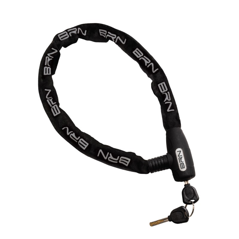 lucchetto BRN Black Mamba nero su bici