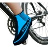 DEKO Copriscarpe STYLE Azzurro – protezione antivento e impermeabile per il ciclismo.